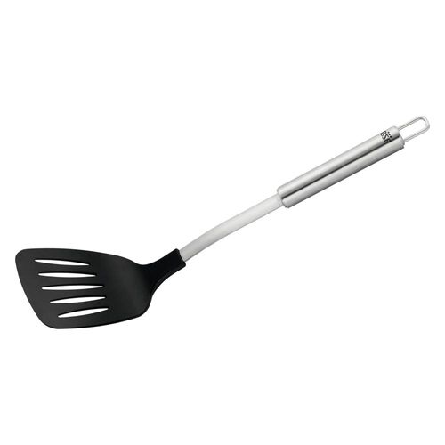 Espátula em nylon cabo inox Bsf Amsterdam 35cm preta