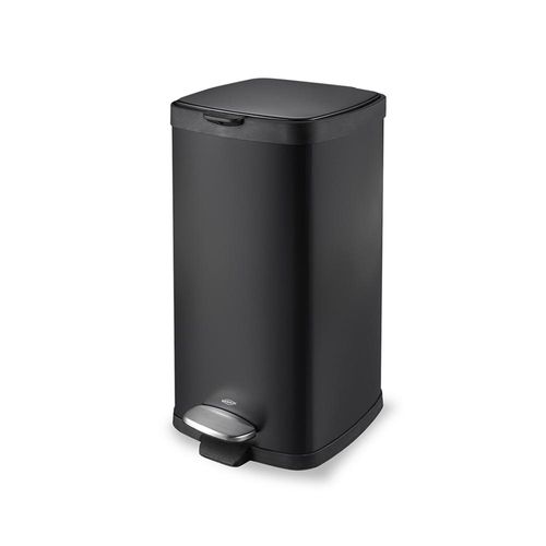 Lixeira com pedal Brinox Frame 20 litros preta