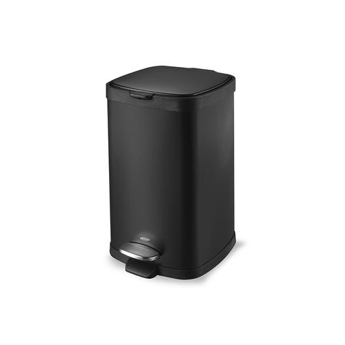 Lixeira com pedal Brinox Frame 12 litros preta Lixeira com pedal Brinox Frame 12 litros preta