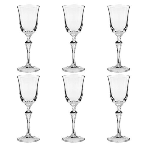 Jogo de taças água em cristal Strauss 460ml 6 peças Jogo de taças água em cristal Strauss 460ml 6 peças