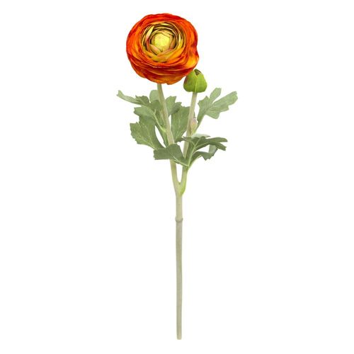 Haste de Ranunculus em plástico com botão Brilliance 55cm AC010-LAJ Haste de Ranunculus em plástico com botão Brilliance 55cm AC010-LAJ