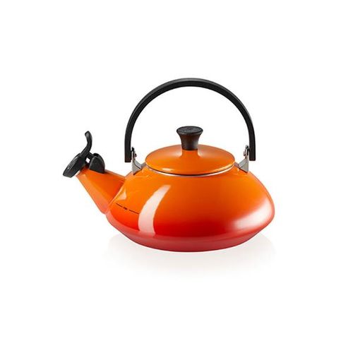 Chaleira em aço esmaltado Le Creuset Zen 1,5 Litro laranja Chaleira em aço esmaltado Le Creuset Zen 1,5 Litro laranja