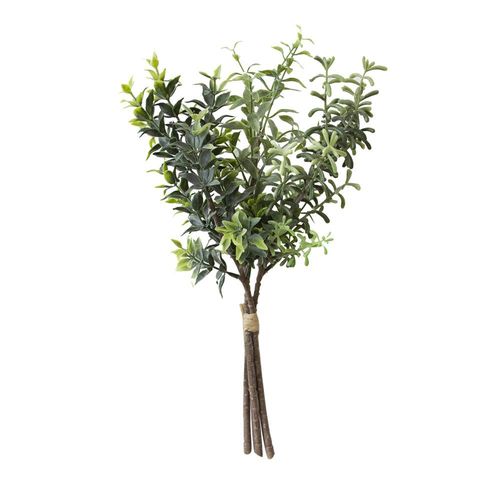 Ramalhete Folha Mista em plástico Brilliance 37cm Ramalhete Folha Mista em plástico Brilliance 37cm