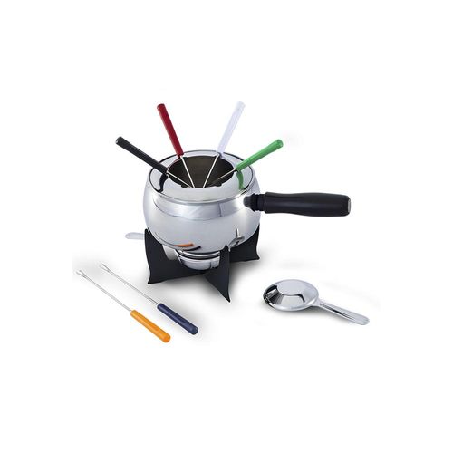 Jogo para fondue em inox Brinox 1,35L 11 peças