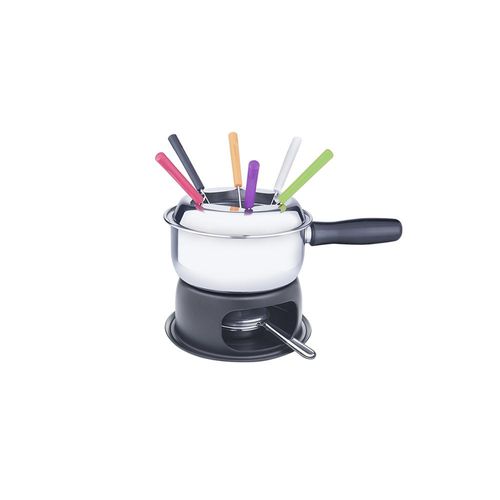 Jogo para fondue em inox Brinox 1,25L 12 peças Jogo para fondue em inox Brinox 1,25L 12 peças