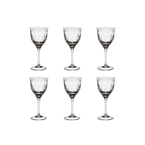 Jogo de taças vinho tinto cristal Strauss 370ml 6 peças Jogo de taças vinho tinto cristal Strauss 370ml 6 peças