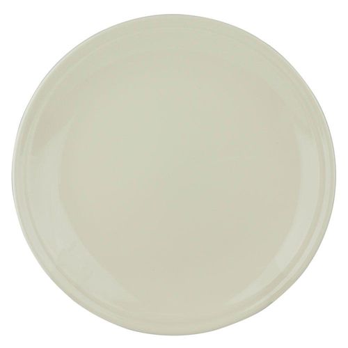 Prato raso em cerâmica L'Hermitage Semarang 27cm creme Prato raso em cerâmica L'Hermitage Semarang 27cm creme