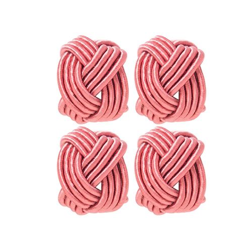 Jogo de argolas para guardanapos Copa&Cia Traccia 4 peças terracota Jogo de argolas para guardanapos Copa&Cia Traccia 4 peças terracota