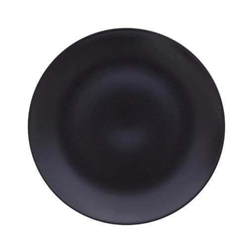 Prato raso em cerâmica Copa&Cia Color Home 27cm preto Prato raso em cerâmica Copa&Cia Color Home 27cm preto