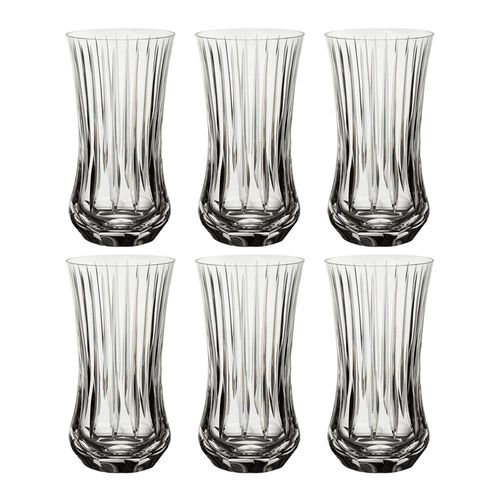 Jogo de copos em cristal Strauss Long Drink 131.642.150 400ml 6 peças Jogo de copos em cristal Strauss Long Drink 131.642.150 400ml 6 peças
