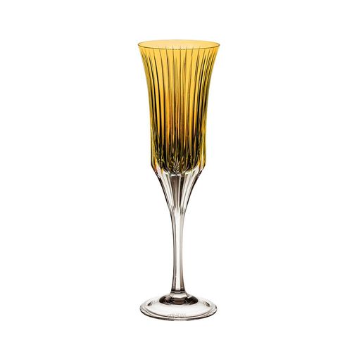 Taça de champagne em cristal Strauss Overlay 225.107.150 190ml sepia