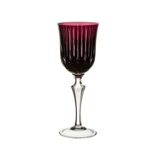 Taça para água em cristal Strauss Overlay 237.101.150 460ml ametista