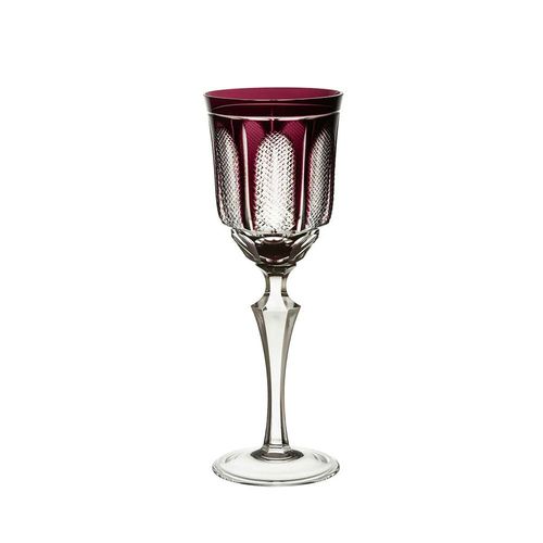 Taça para vinho tinto em cristal Strauss Overlay 237.102.151 350ml ametista Taça para vinho tinto em cristal Strauss Overlay 237.102.151 350ml ametista