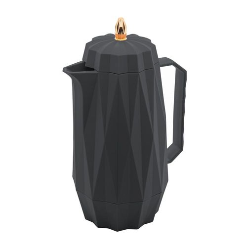 Garrafa térmica em plático Lyor Diamond 1 litro cinza Garrafa térmica em plático Lyor Diamond 1 litro cinza