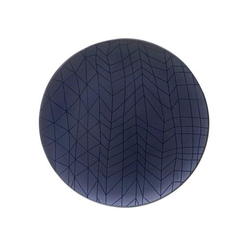 Prato raso em melamina Byzoo Spidy 27,9cm azul Prato raso em melamina Byzoo Spidy 27,9cm azul
