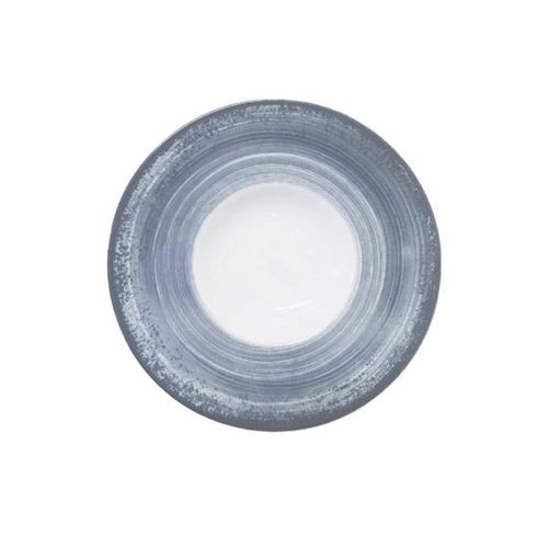 Prato para risoto em porcelana Schmidt Esfera 21cm azul Prato para risoto em porcelana Schmidt Esfera 21cm azul