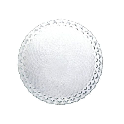Prato raso em vidro Dynasty Gálata 27cm Prato raso em vidro Dynasty Gálata 27cm
