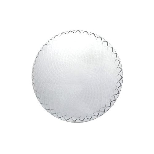 Prato sobremesa em vidro Dynasty Solis 19cm