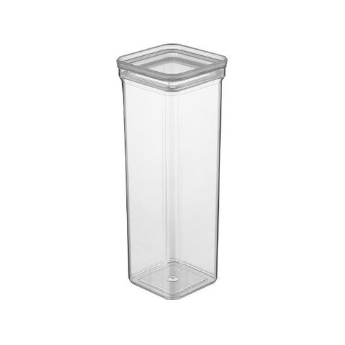 Porta mantimento quadrado em plástico com tampa hermética Dynasty 2 litros Porta mantimento quadrado em plástico com tampa hermética Dynasty 2 litros