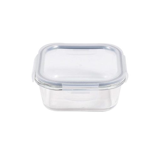 Pote hermético quadrado em vidro Kenya Kitchen 800ml