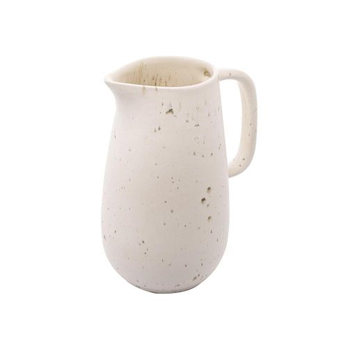 Jarra em cerâmica Wolff Mist 1,9 litro branco matte 29404 Jarra em cerâmica Wolff Mist 1,9 litro branco matte 29404