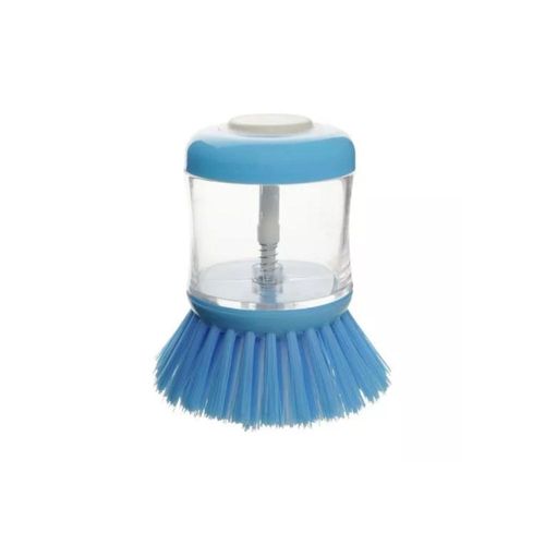 Escova com porta-detergente liquido Fackelmann 17x7x5cm Escova com porta-detergente liquido Fackelmann 17x7x5cm