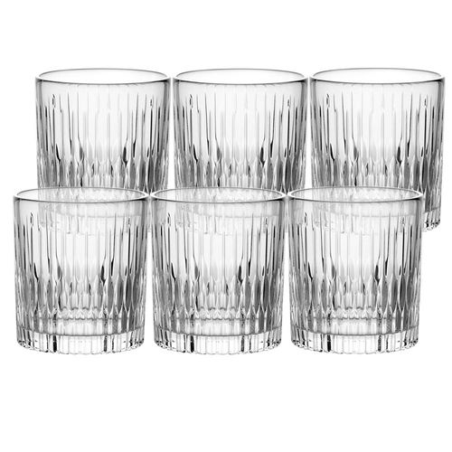 Jogo de copos whisky em cristal L'Hermitage Freccia 310ml Jogo de copos whisky em cristal L'Hermitage Freccia 310ml