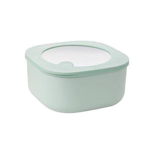 Pote hermético com tampa em plástico Guzzini Store&More 475ml verde