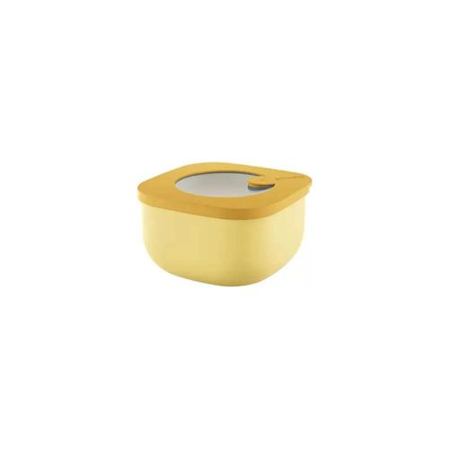 Pote hermético com tampa em plástico Guzzini Store&More 475ml ocre