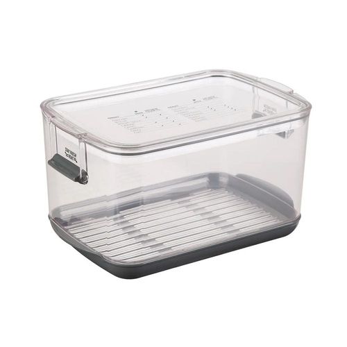 Pote para armazenar frutas e vegetais em plástico e silicone Progressive 5,4L Pote para armazenar frutas e vegetais em plástico e silicone Progressive 5,4L