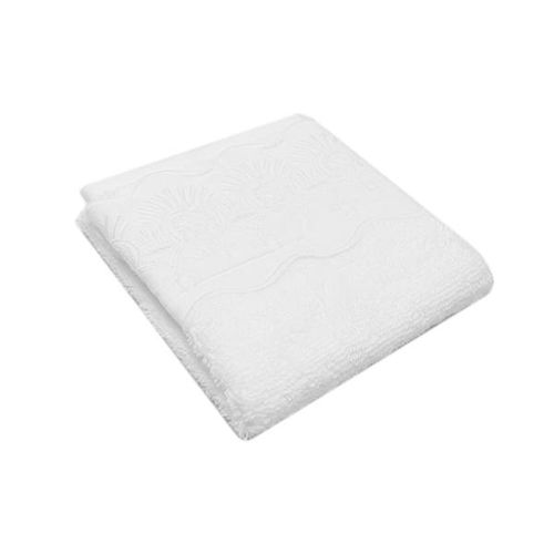 Toalha lavabo bordada Trussardi Imperiali Lustre branco 30x50cm Toalha lavabo bordada Trussardi Imperiali Lustre branco 30x50cm