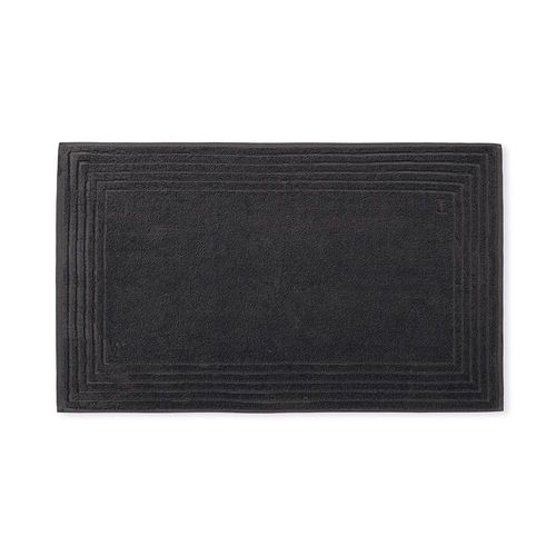 Toalha para piso Trussardi Linee 48cmx80cm em algodão Chumbo