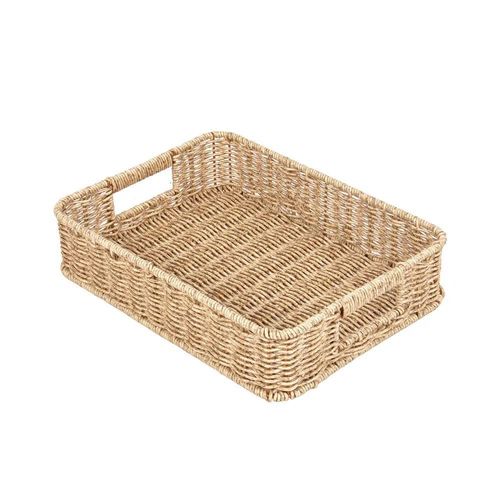 Cesta organizadora Hudson Rattan 35,5x26x8cm 5,5 litros