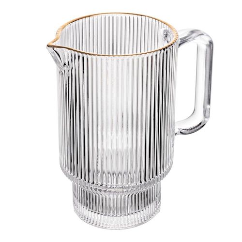 Jarra em cristal Wolff 20557 Lines fio ouro 900ml transparente Jarra em cristal Wolff 20557 Lines fio ouro 900ml transparente