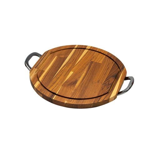 Tábua de corte de madeira com alça Woodart Queens 38cm Tábua de corte de madeira com alça Woodart Queens 38cm