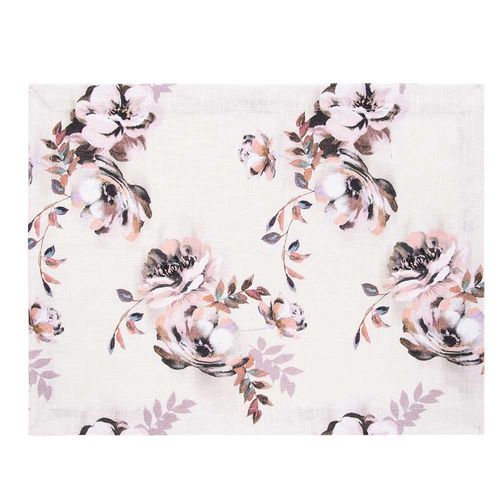 Lugar americano retangular em algodão Copa&Cia Coloratta 35x45cm serena Lugar americano retangular em algodão Copa&Cia Coloratta 35x45cm serena