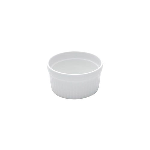 Ramequim em porcelana Casambiente Classic 9x4,5cm branca