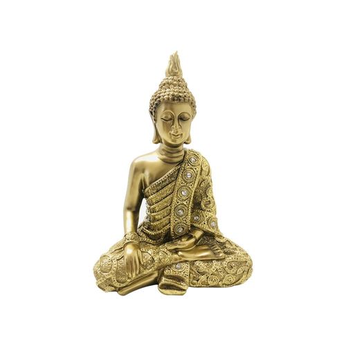 Estatueta de resina Elby Buddha rezando 23cm Estatueta de resina Elby Buddha rezando 23cm
