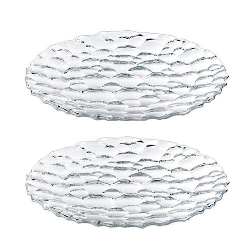 Jogo de pratos de vidro Nachtman Sphere 23cm 2 peças Jogo de pratos de vidro Nachtman Sphere 23cm 2 peças