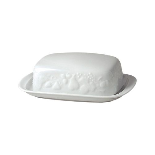 Manteigueira retangular Limoges California 18x13cm Manteigueira retangular Limoges California 18x13cm