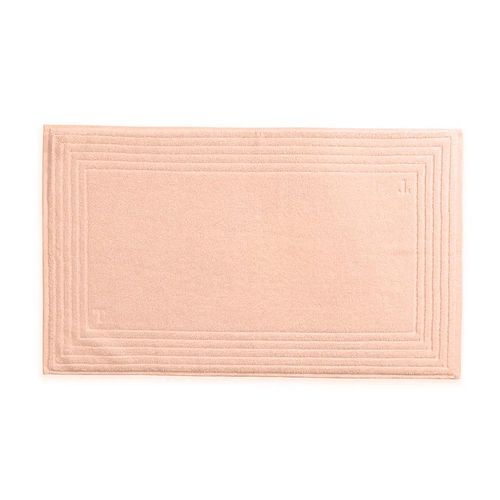 Toalha de piso Trussardi Linee em algodão 48x80cm coralli