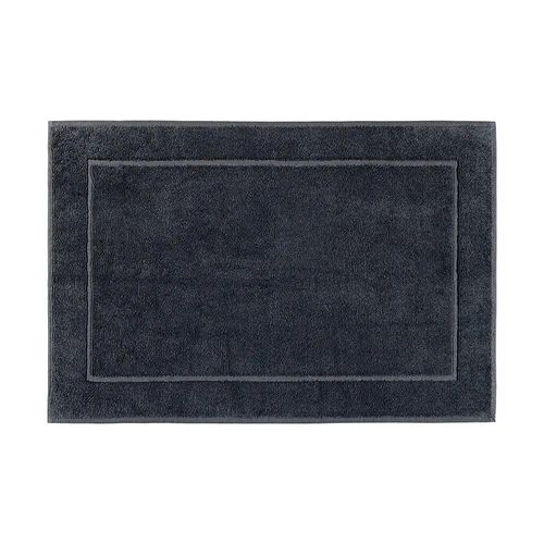Toalha de piso Trussardi Stare em algodão 86x60cm chumbo