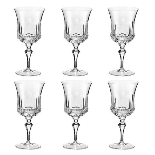 Jogo de taças vinho tinto em cristal Strauss Noronha 119.602.055 6 peças 300ml Jogo de taças vinho tinto em cristal Strauss Noronha 119.602.055 6 peças 300ml
