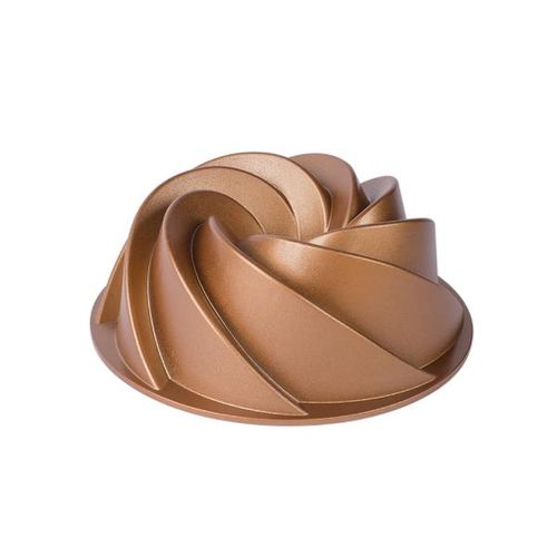 Forma para bolo em alumínio Marissa Lounina Marissa 24x24x10cm - bronze Forma para bolo em alumínio Marissa Lounina Marissa 24x24x10cm - bronze