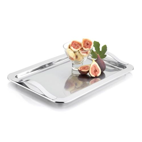 Bandeja em inox Forma Santorini 28x42cm Bandeja em inox Forma Santorini 28x42cm