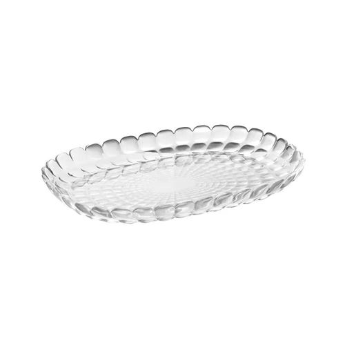 Bandeja em acrílico Guzzini Tiffany 45x31x4,5cm incolor Bandeja em acrílico Guzzini Tiffany 45x31x4,5cm incolor