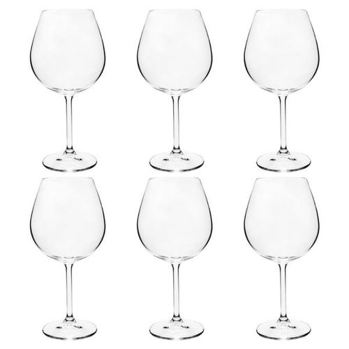 Jogo de taças bordeaux Bohemia Gastro 6 peças 650ml
