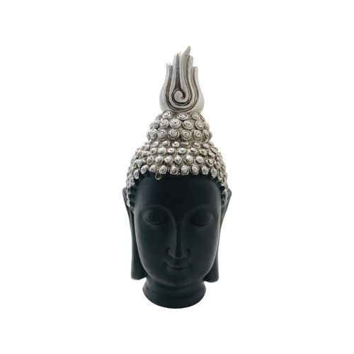 Estatueta de resina Elby Cabeça de Buddha 15cm Estatueta de resina Elby Cabeça de Buddha 15cm