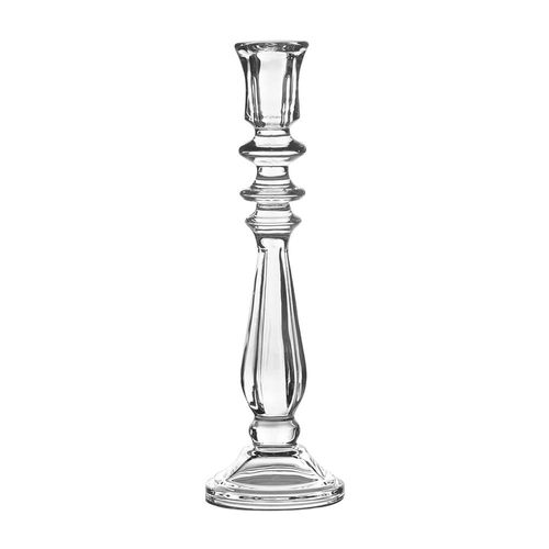 Castiçal em cristal ecológico L'Hermitage La Voir 10x32,7cm Castiçal em cristal ecológico L'Hermitage La Voir 10x32,7cm