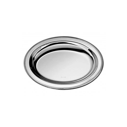 Travessa oval para pães e legumes Christofle Beauharnais 31cm